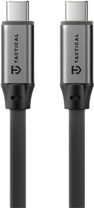 Tactical Fat Man 2.0 Cable, kábel, USB-C/USB-C, 1m, sivý