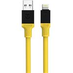 Tactical Fat Man kábel USB-A/Lightning 60 W, 1 m, žltý