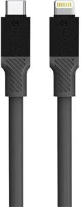 Tactical Fat Man kábel USB-C/Lightning 60 W, 1 m, sivý