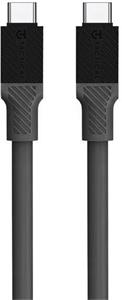 Tactical Fat Man kábel USB-C/USB-C 60 W, 1 m, sivý