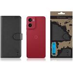 Tactical Field Notes, puzdro pre Motorola G05, čierne