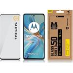 Tactical Glass Shield 5D sklo pre Motorola G75, čierne