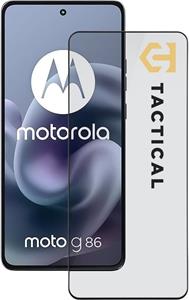 Tactical Glass Shield 5D sklo pre Motorola G86, čierne