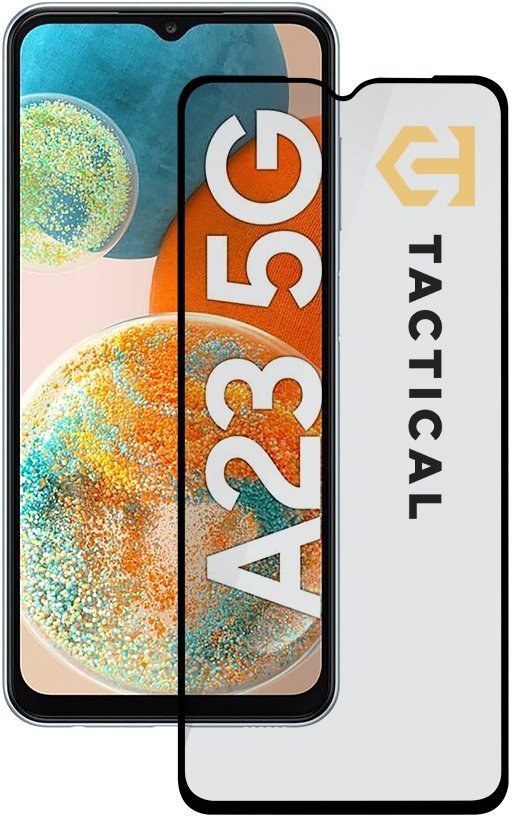 Tactical Glass Shield 5D sklo pre Samsung Galaxy A23 5G, čierne