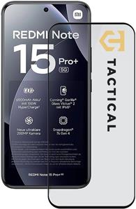 Tactical Glass Shield 5D sklo pre Xiaomi Redmi Note 15 Pro+ 4G/5G, čierne