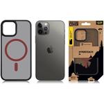 Tactical MagForce Hyperstealth 2.0 kryt pre iPhone 12/12 Pro, čierno-červený