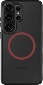 Tactical MagForce Hyperstealth 2.0 kryt pre Samsung Galaxy S26 Ultra, čierno-červený