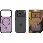 Tactical MagForce Hyperstealth Sika kryt pre Apple iPhone 17 Pro/18 Pro, Burgundy Smoke