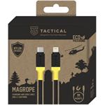 Tactical MagRope USB-C na Lightning, 1m, čierno-žltý