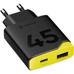 Tactical Minimi GaN, adaptér USB-C/USB-A adaptér, 45W