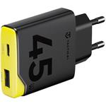 Tactical Minimi GaN, adaptér USB-C/USB-A adaptér, 45W