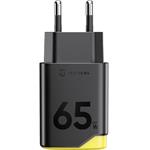 Tactical Minimi GaN, cestovný adaptér 2x USB-C + USB-A, 65W