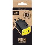 Tactical Minimi GaN, cestovný adaptér 2x USB-C + USB-A, 65W