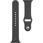 Tactical silikónový remienok pre Apple Watch 1/2/3/4/5/6/7/8/SE 38/40/41mm, čierny