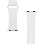 Tactical silikónový remienok pre Apple Watch 1/2/3/4/5/6/7/8/SE 42/44/45mm, biely