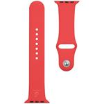 Tactical silikónový remienok pre Apple Watch 1/2/3/4/5/6/7/8/SE 42/44/45mm, červený