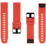 Tactical silikónový remienok pre Garmin Fenix 5S/6S/7S QuickFit 20mm, červený