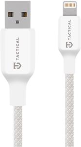 Tactical Stitch Thread Cable USB-A/Lightning kábel, 1m, biely