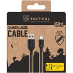 Tactical Stitch Thread Cable USB-A/USB-C kábel, 2m, čierny