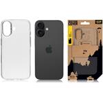 Tactical TPU kryt pre Apple iPhone 17, transparentný