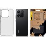 Tactical TPU kryt pre Xiaomi Redmi Note 14 4G, transparentný