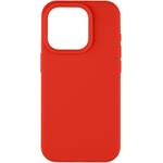 Tactical Velvet Smoothie kryt pre Apple iPhone 15 Pro, červený