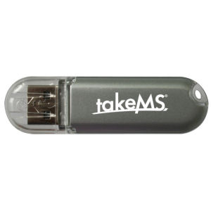 TakeMS Mem-Drive Colorline NT 16GB strieborný