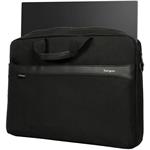 Targus taška na notebook GeoLite EcoSmart Slim Brief 13" - 14", čierna