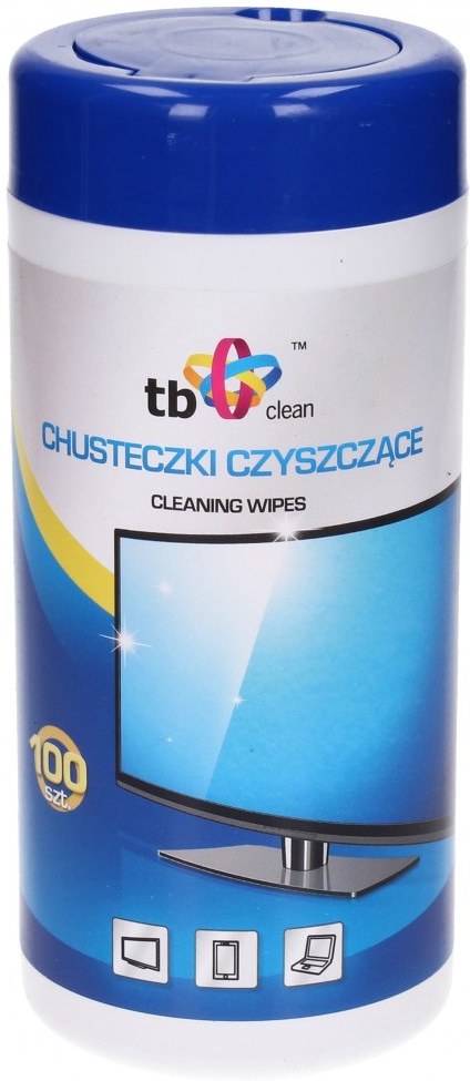 TB Clean, čistiace obrúsky v tube (100 ks)