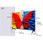 TCL 32S5K, S5K QLED AndroidTV, 32" (80cm)