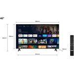 TCL 40L5A, Smart TV 40", LED/FHD/Direct LED, (101cm)