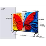 TCL 40S5K, S5K QLED AndroidTV, 40" (100cm)