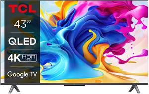 TCL 43C645 Smart QLED TV, 43" (108cm), 4K Ultra HD