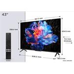 TCL 43V6C, Direct LED, 4K HDR, GoogleTV, 43" (108cm)