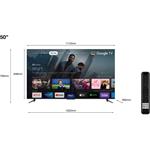 TCL 50C645 Smart QLED TV, 50" (126cm), 4K Ultra HD