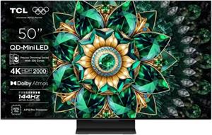 TCL 50Q7C, 50" QLED/4K UHD/Mini LED/144Hz/GoogleTV, (126cm)