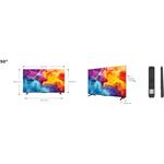 TCL 50V6B, SMART Google TV, 50" (126cm), 4K Ultra HD, (rozbalené)