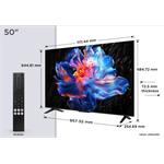TCL 50V6C, Direct LED, 4K HDR, GoogleTV, 50" (126cm)