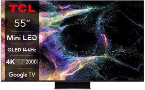 TCL 55C845, TV SMART Google TV, 55" (139cm), 4K Ultra HD