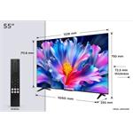 TCL 55P6L, 55" 4K Google Smart TV, (139cm)