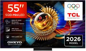 TCL 55Q7D Pro, 55" Pro SQD-Mini LED TV, (139cm)