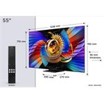TCL 55Q7D Pro, 55" Pro SQD-Mini LED TV, (139cm)