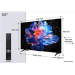 TCL 55V6C, Direct LED, 4K HDR, GoogleTV, 55" (138cm)