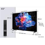 TCL 65V6C, Direct LED, 4K HDR, GoogleTV, 65" (164cm)