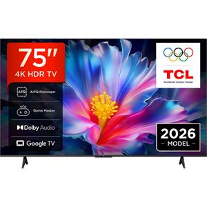 TCL 75P6L, 75" 4K Google Smart TV, (189cm)