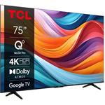TCL 75T7B, 4K QLED TV, Google TV, 75" (189cm)