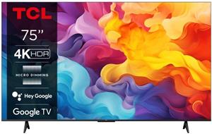 TCL 75V6B, SMART Google TV, 75" (189cm), 4K Ultra HD