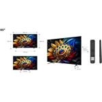 TCL 85C655 SMART TV 85" QLED 4K UHD GoogleTV