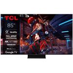 TCL 85C745, 4K QLED TV, Google TV, 85" (214cm)