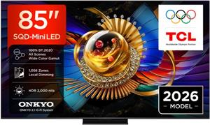 TCL 85Q7D Pro, 85" Pro SQD-Mini LED TV, (215cm)